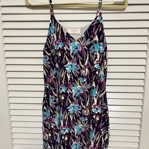 Peach Love multi colored dress. Size small